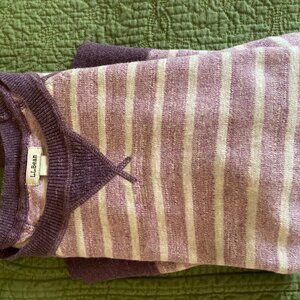 LL Bean organic cotton sweater